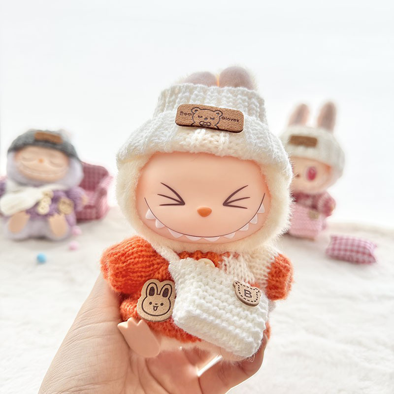 LABUBU CLOTHES SERIOUS 16A; 9 SETS